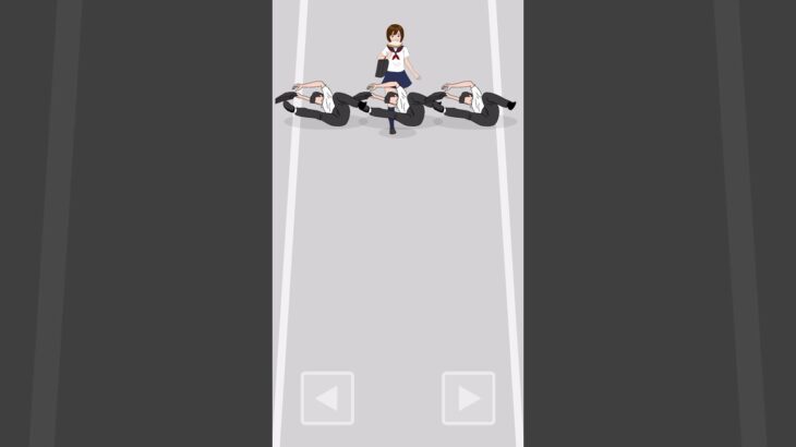 トースト少女自転車に轢かれる！#shorts #バカゲー #スマホゲーム #スマホアプリ