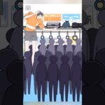 ロングボーイ ぎちぎち満員電車【Long】 #ゲーム #スマホゲーム #shorts