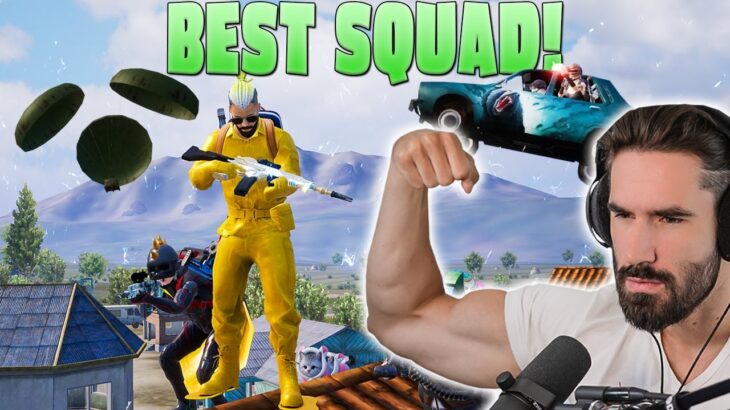 🔴LIVE – BEST SQUAD WITH HARD GAMEPLAY 😈 PUBG MOBILE