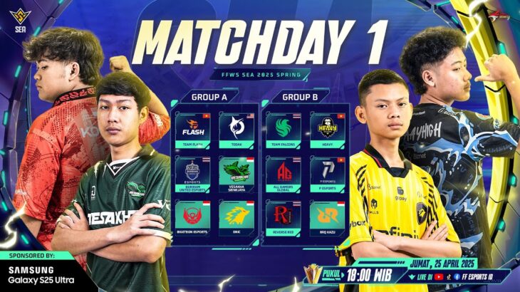 [ID] FFWS Sea Spring 2025 – Day 1 Group AB
