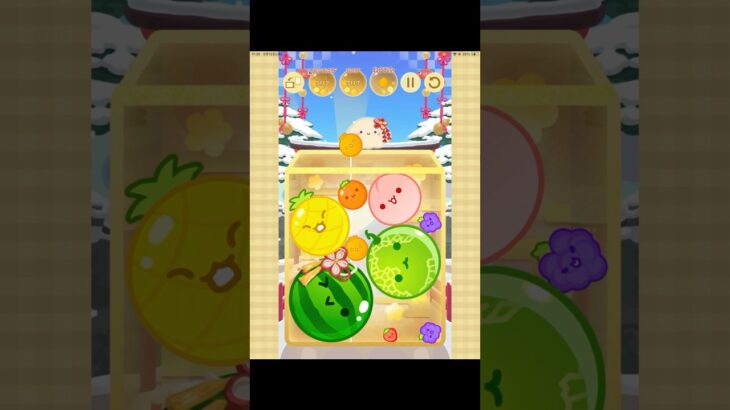 前回の続き！[スマホ版スイカゲーム]#すいかゲーム #スイカ #スマホゲーム